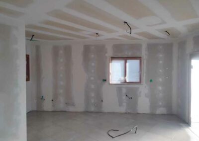 rénovation salle intérieur