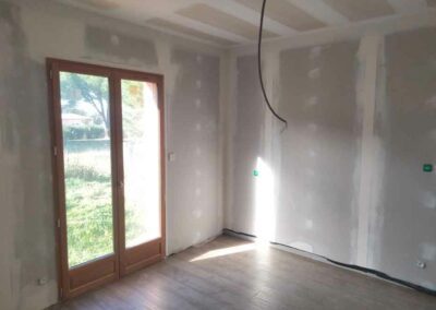 rénovation salle intérieur