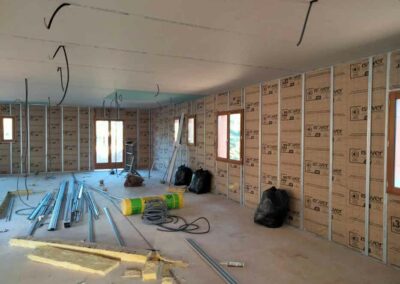 rénovation salle intérieur