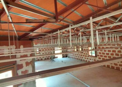 rénovation salle intérieur